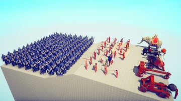ALL RANGED UNITS vs 100x EVERY MELEE UNIT Part 1 | TABS - Totally Accurate Battle Simulator