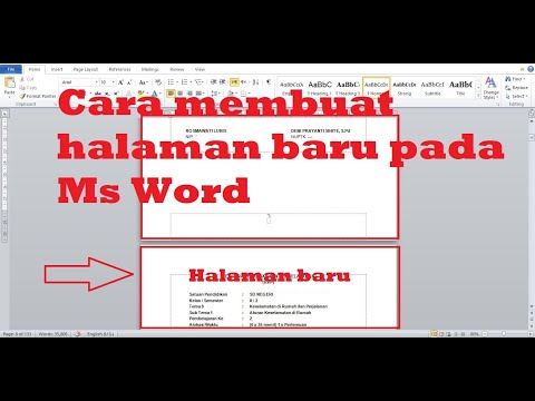 Video: Cara Membuat Halaman Baru