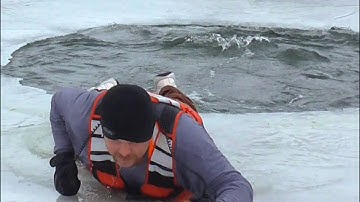 Ice Safety - How To Perform A Self Rescue