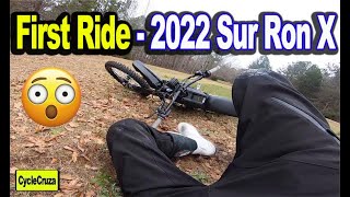 2022 SUR RON X First Ride Review - JUNK | CycleCruza