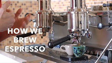 🚀 This is how we brew espresso ☕️