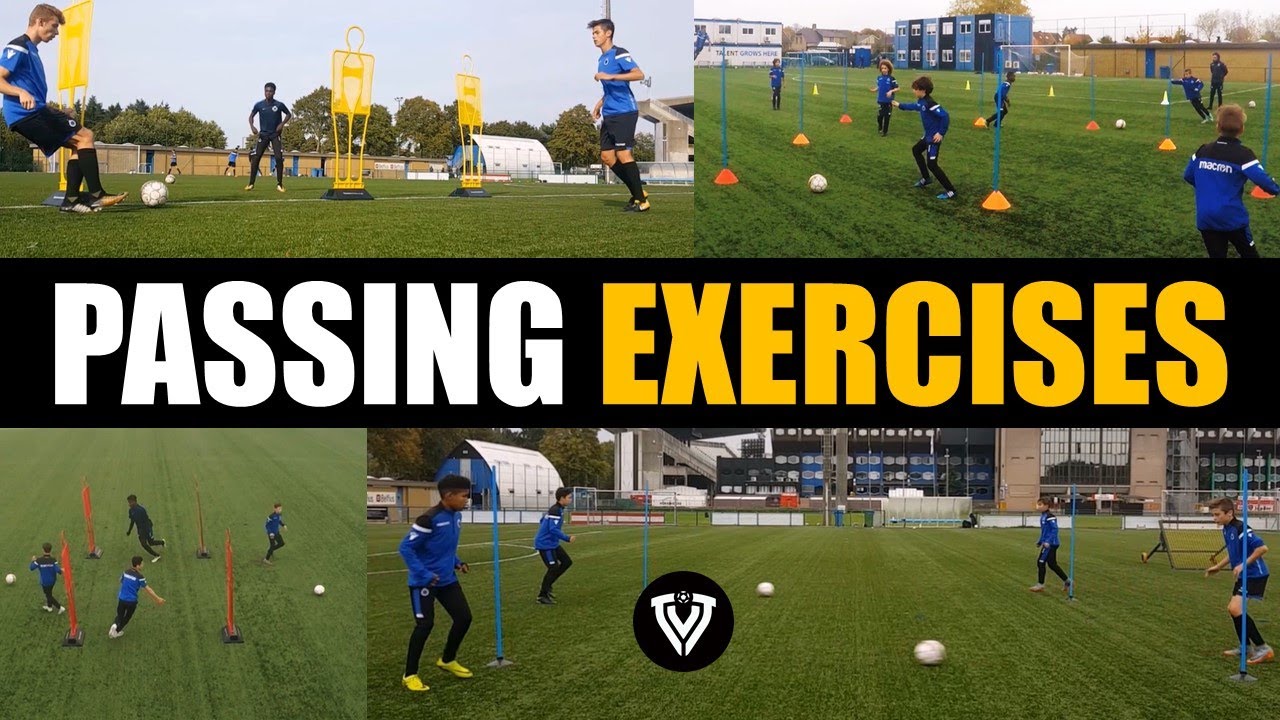 Passing Exercises Best Of Tvt 18 U9 U10 U11 U12 U13 U14 U15 Football Soccer Youtube
