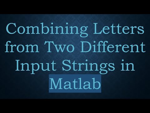 Combining Letters from