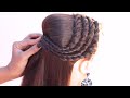 beautiful juda hairstyle for karwa chauth | bun hairstyle | hairstyle for festive look | hairstyle