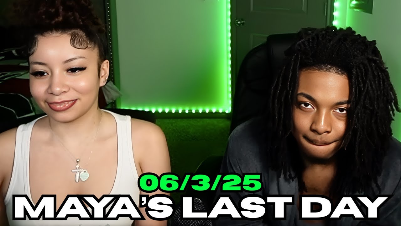 Maya Buckets Last Stream In Houston With Teige - 06/3/25