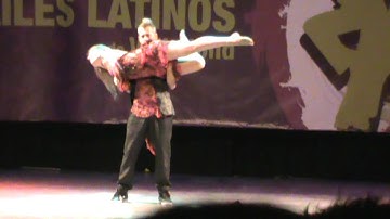 SALSALUDABLE 2012...ELENA ZOUK  Y LUIZINHO, EN VALLADOLID.