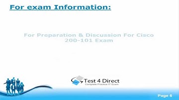 200-101 - Interconnecting Cisco Networking Devices Part 2 Exam