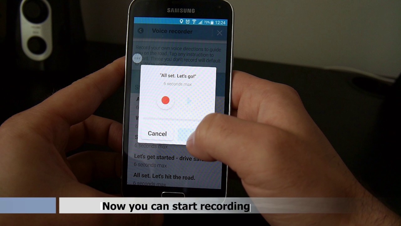 Record your own voice directions for Waze - tutorial guide