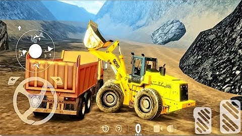 Heavy Machines & Mining Simulator | Mining Valley | Dumper Loading Material Transport #viral #gaming