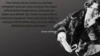 (The human brain works as a binary computer and can only analyze the exact information-based zeros )