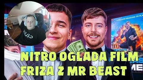 Nitro ogląda film Friza "Pojechałem na premierę BEAST GAMES!"
