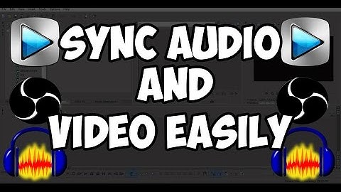 How to properly sync audio and video using sony vegas pro 13 (in an easy way)