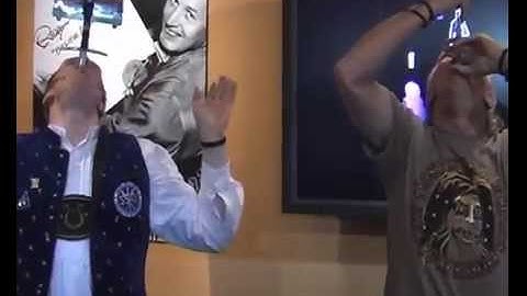 Sword Swallowing World Record: 24 Swords swallowed and TWISTED 180 degrees