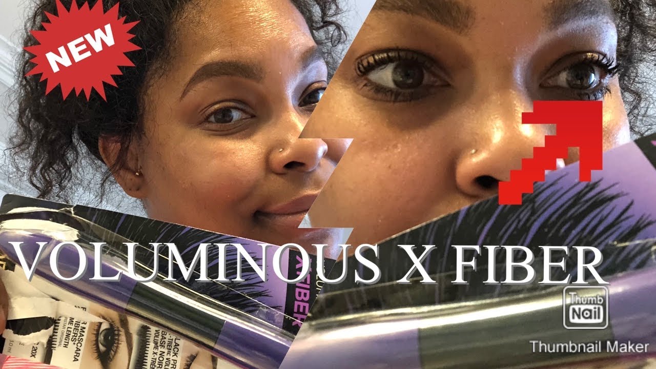 VOLUMINOUS X FIBER BY LOREAL || 20x Fiber mascara