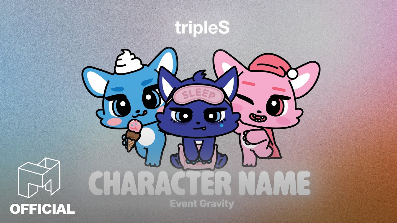 tripleS 캐릭터의 이름을 WAV가 직접 지어주세요! - YouTube