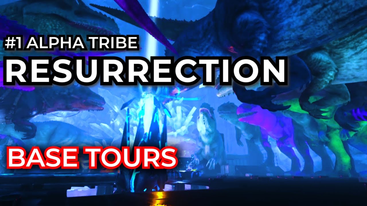 #1 Alpha Tribe: Resurrection Base Tours Video - Switch Ark - YouTube