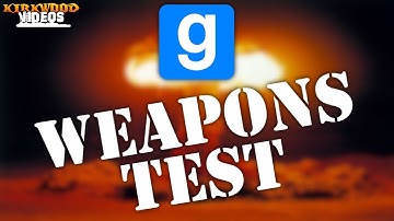 𝐆𝐌𝐎𝐃 - 𝐖𝐞𝐚𝐩𝐨𝐧𝐬 𝐓𝐞𝐬𝐭