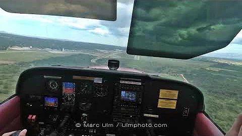 Zadar International Cessna 172TDI Skyhawk Approach + Landing