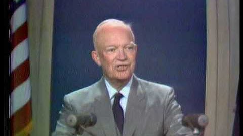 Eisenhower WRC-TV 1958 (oldest known colour videotaping)