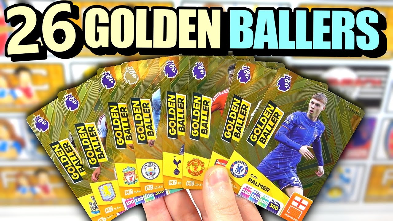 アドレナリンXL  ハーランド　ゴールデンボーラー WE FOUND EVERY GOLDEN BALLER IN ADRENALYN XL 2025 TIN