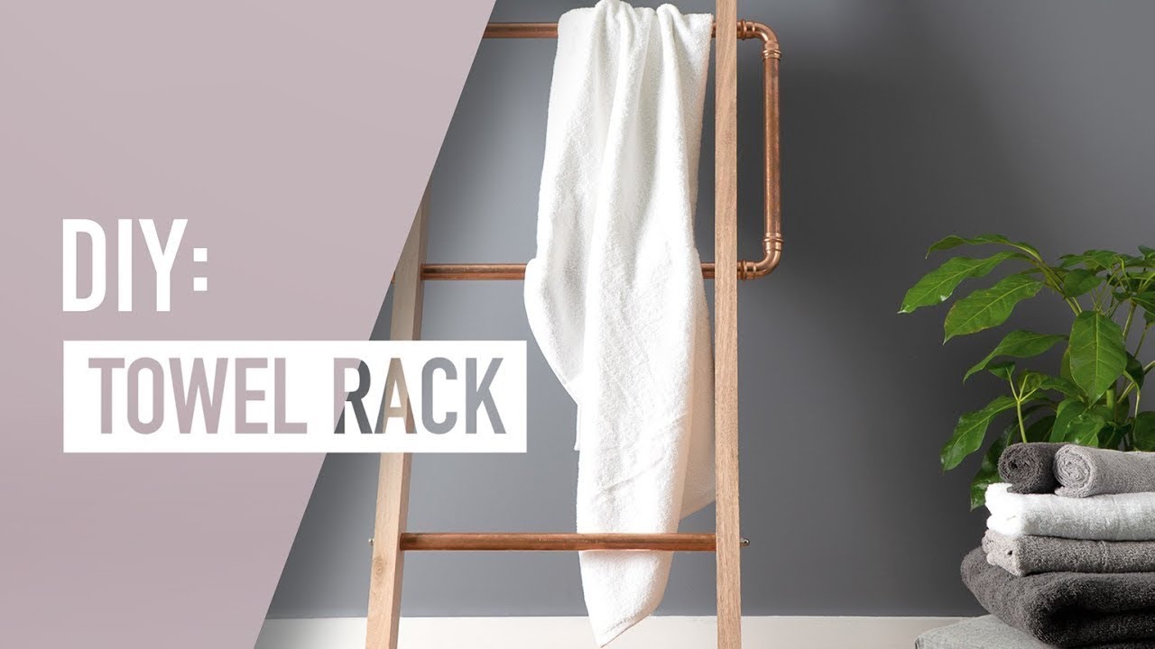 DIY Towel Rack For Bathroom (FREE Plans!) - Making Manzanita