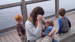 Jessica on Babies Life Shots Nursing at Cannery Row