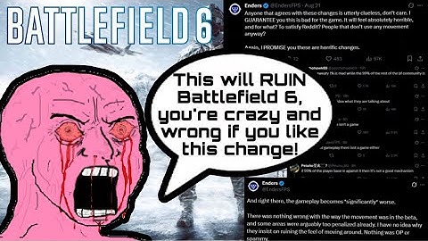 Manchild Has A MENTAL BREAKDOWN Over Battlefield 6 Nerfing Movement Exploits
