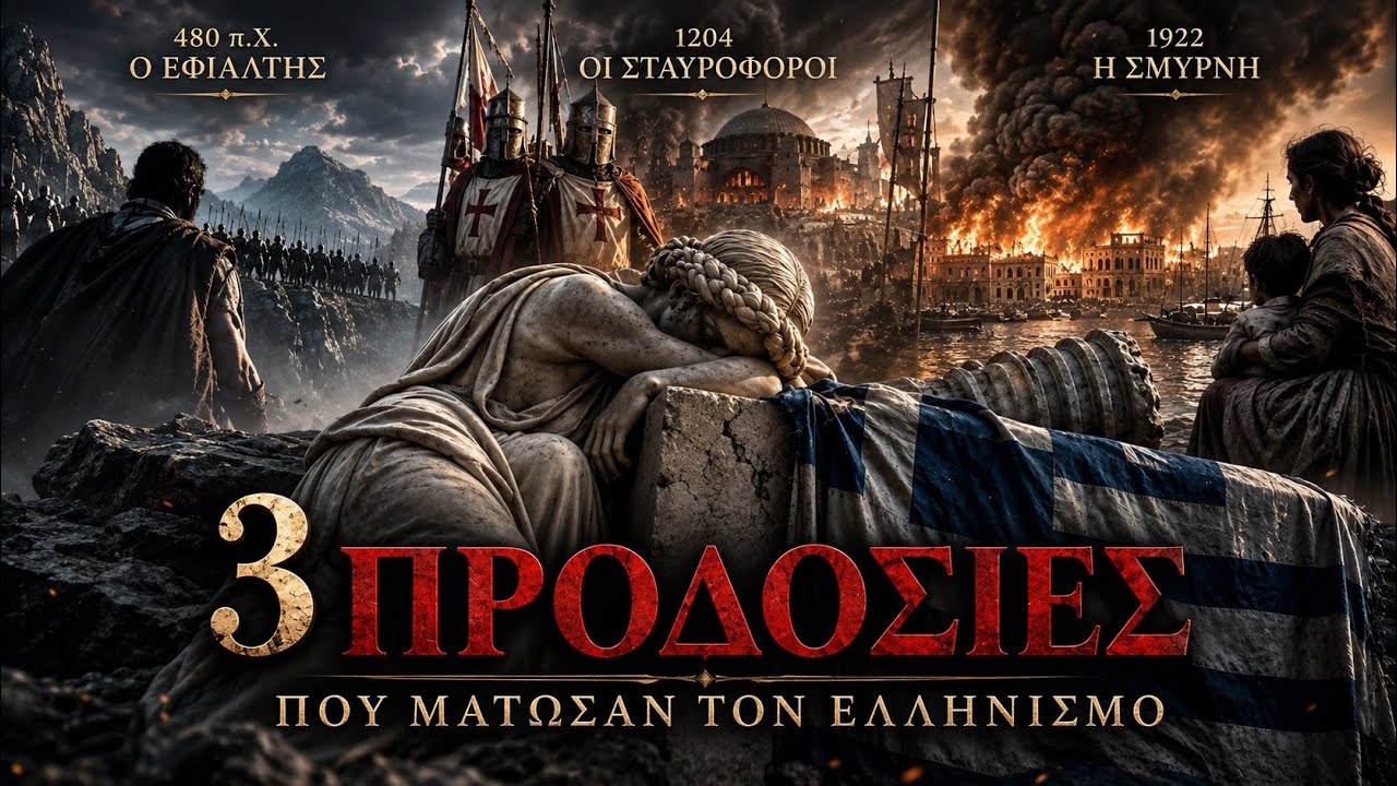 3 ΠΡΟΔΟΣΙΕΣ ΠΟΥ ΜΑΤΩΣΑΝ ΤΟΝ ΕΛΛΗΝΙΣΜΟ! Thumbnail