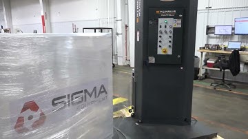 E16756 - Wulftec WSML-150-S Low Profile Turntable Stretch Wrapper With Ramp