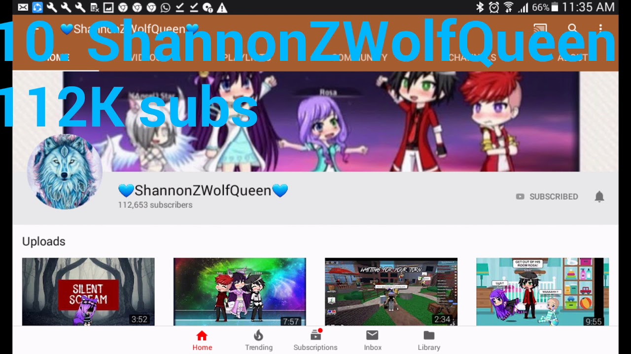 Top 10 Most Subscribed Gachatubers On Youtube - Youtube Top 10 Most Subscribed Gachatubers On Youtube - Youtube