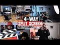 How To Do 4-Way Split Screen Effect (Final Cut Pro X Tutorial) NO PLUGINS NEEDED!