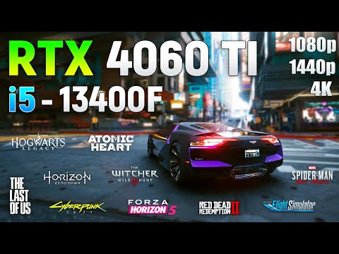 GeForce RTX 4060 Ti 8GB - Test in 10 Games | 1080p | 1440p | 4K |