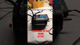 Hobbywing 70-125 560Kv Motor Kv Test