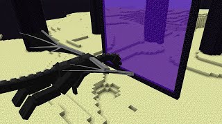 what if ender dragon go to nether?