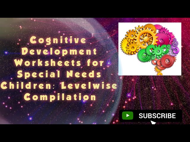 Worksheets for Cognitive Development: Level wise books- Advance Level sample