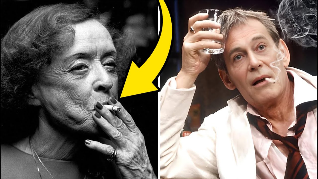 14 Worst Alcoholics & Smokers in Hollywood History
