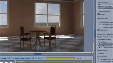 Indirect Lighting in Carrara Part 2