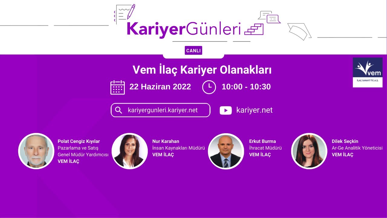 Kariyer Günleri - Vem İlaç