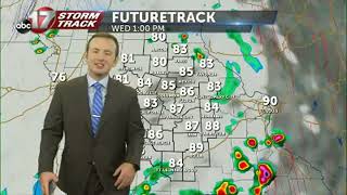 Tracking scattered showers and storms before more chances this weekend