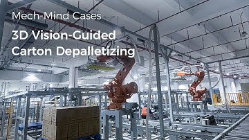 3D Vision-Guided Carton Depalletizing in the Food & Beverage Industry with Mech-Mind