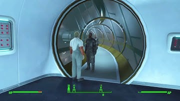 Fallout 4 (Institutionalized) Arriving At The Institute  ***Spoiler*** HD