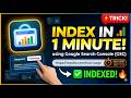 🚀 How to Index Pages on Google in Just 1 Minute - by using Google Search Console | SEO Trick 🔍 #seo