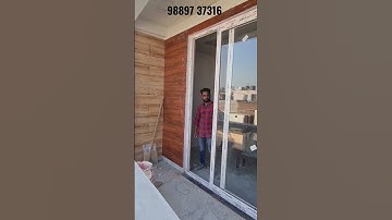 Thumbnail of UPVC 2 Track Toughened Glass Sliding Doors in lucknow | uPVC SLIDING WINDOWS FOR BALCONY | #upvc