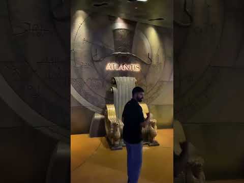 The lost chamber aquarium in the Atlantis dubai #atlantis #dubai