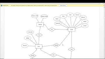 how to make ERD Diagram|ERD Diagram|ERD diagram in Design Document|Entity Relationship Diagram
