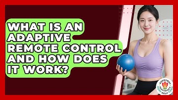 What Is An Adaptive Remote Control And How Does It Work? - Everyday Parkinsons Help