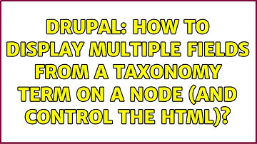 Drupal: How to display multiple fields from a taxonomy term on a node (and control the html)?