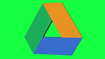 Google Drive Green Screen Logo Loop Chroma Animation