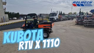 Kubota RTV X 1110 - co to za sprzet? | Rolmech by Rolmech Błonie 92 views 1 month ago 1 minute, 36 seconds