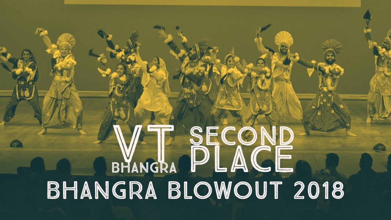 VT Bhangra   Second Place  Bhangra Blowout 2018